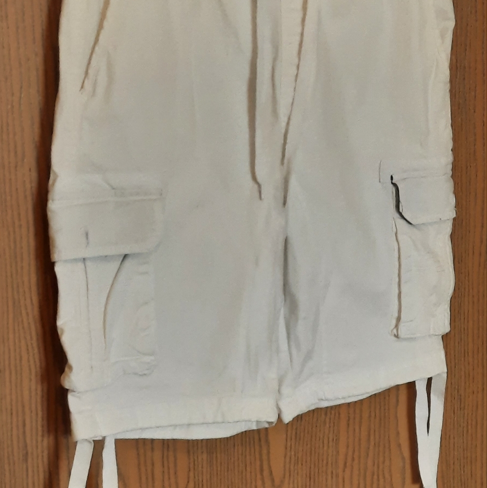 Airwalk Mens White Skater Cargo Shirts Size 34 - Picture 2 of 13